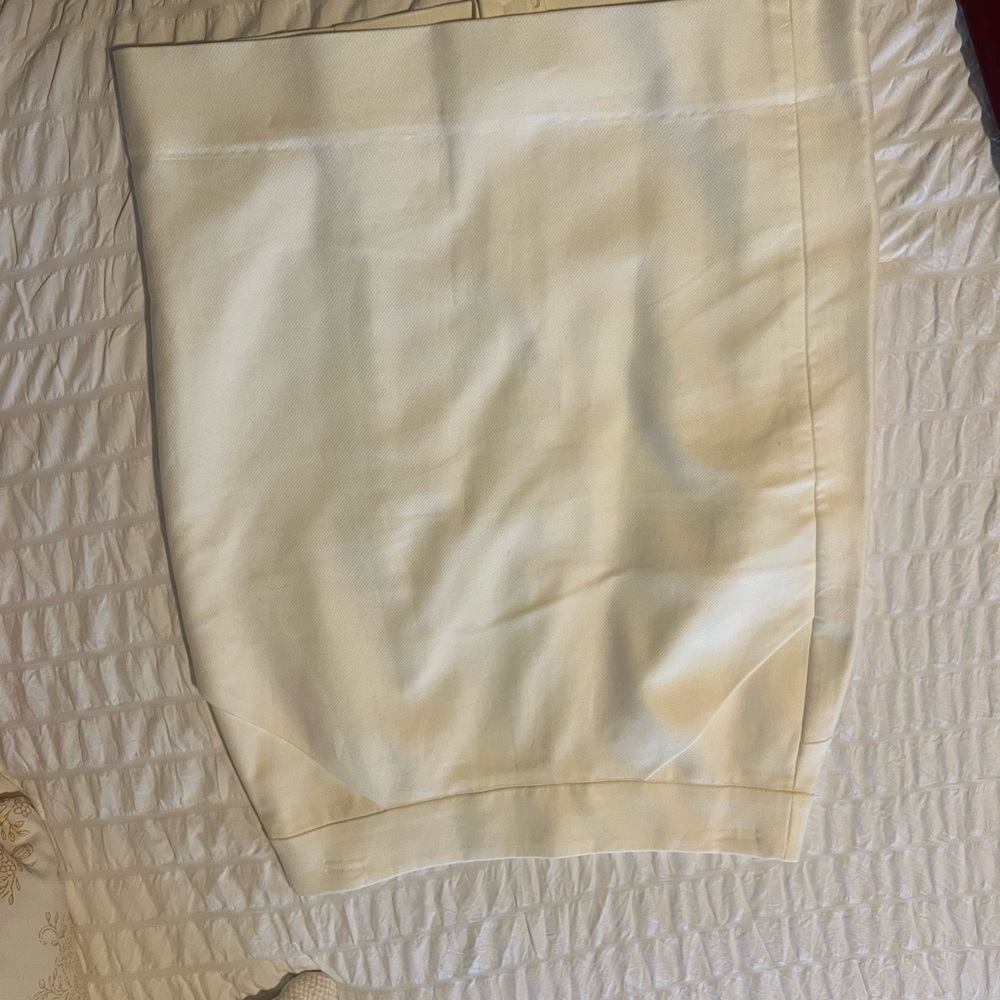 Jcrew white pencil skirt, size 0